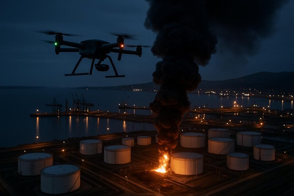 Novorossiysk oil port closure triggers immediate surge in global oil prices amid escalating Ukraine conflict 1763217126 image 9318136