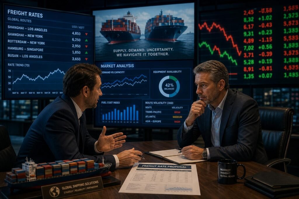 Freight rate negotiations in 2026 focus on managing uncertainty through data and strategic collaboration 1780060624 image 8961847