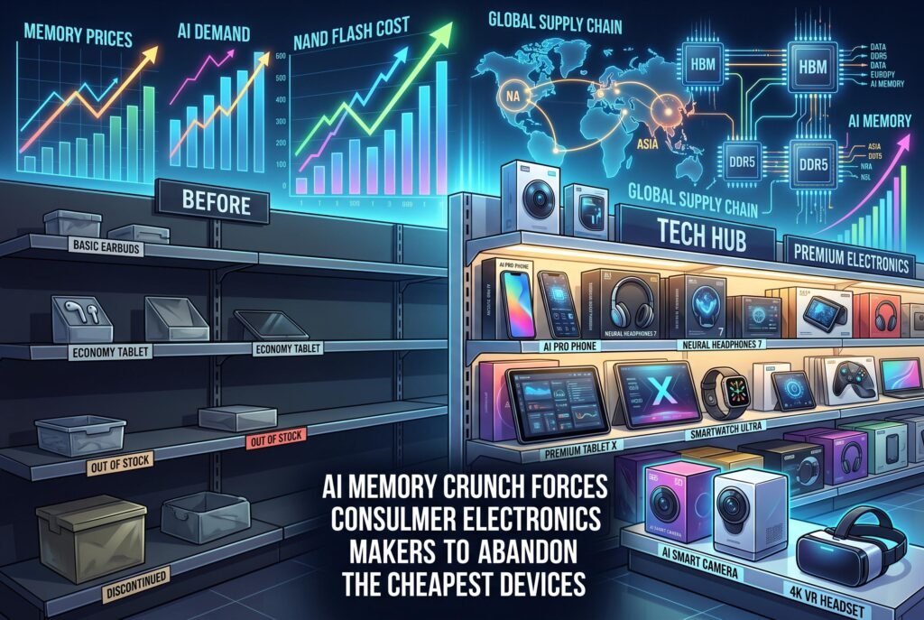 AI memory crunch forces consumer electronics makers to abandon the cheapest devices 1792173425 image 3182776